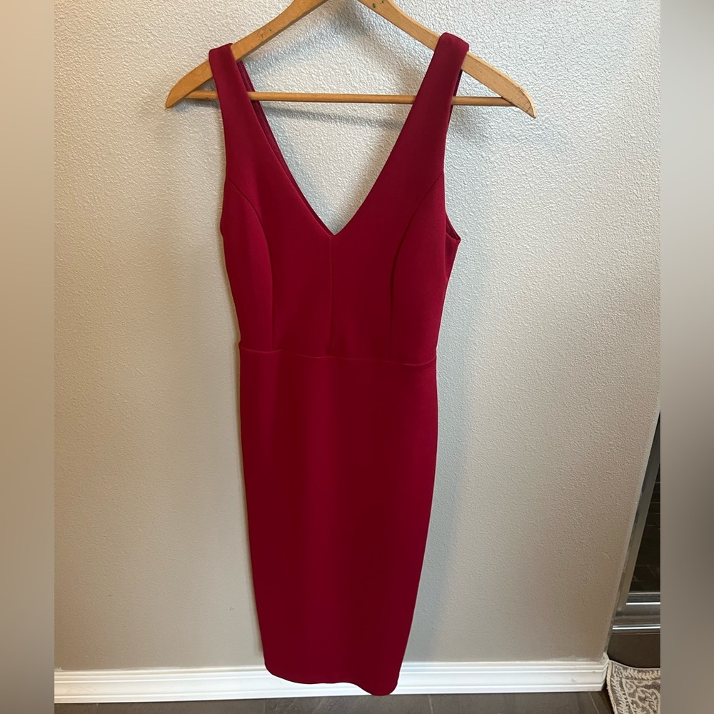 Lulu’s Red Cocktail Dress